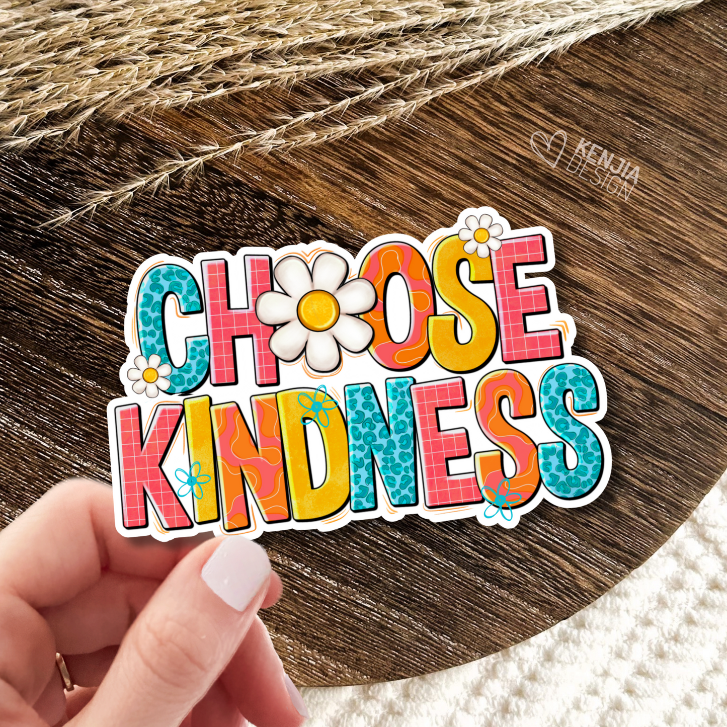 Choose Kindness Stickers & Magnets / Retro Teacher Positive