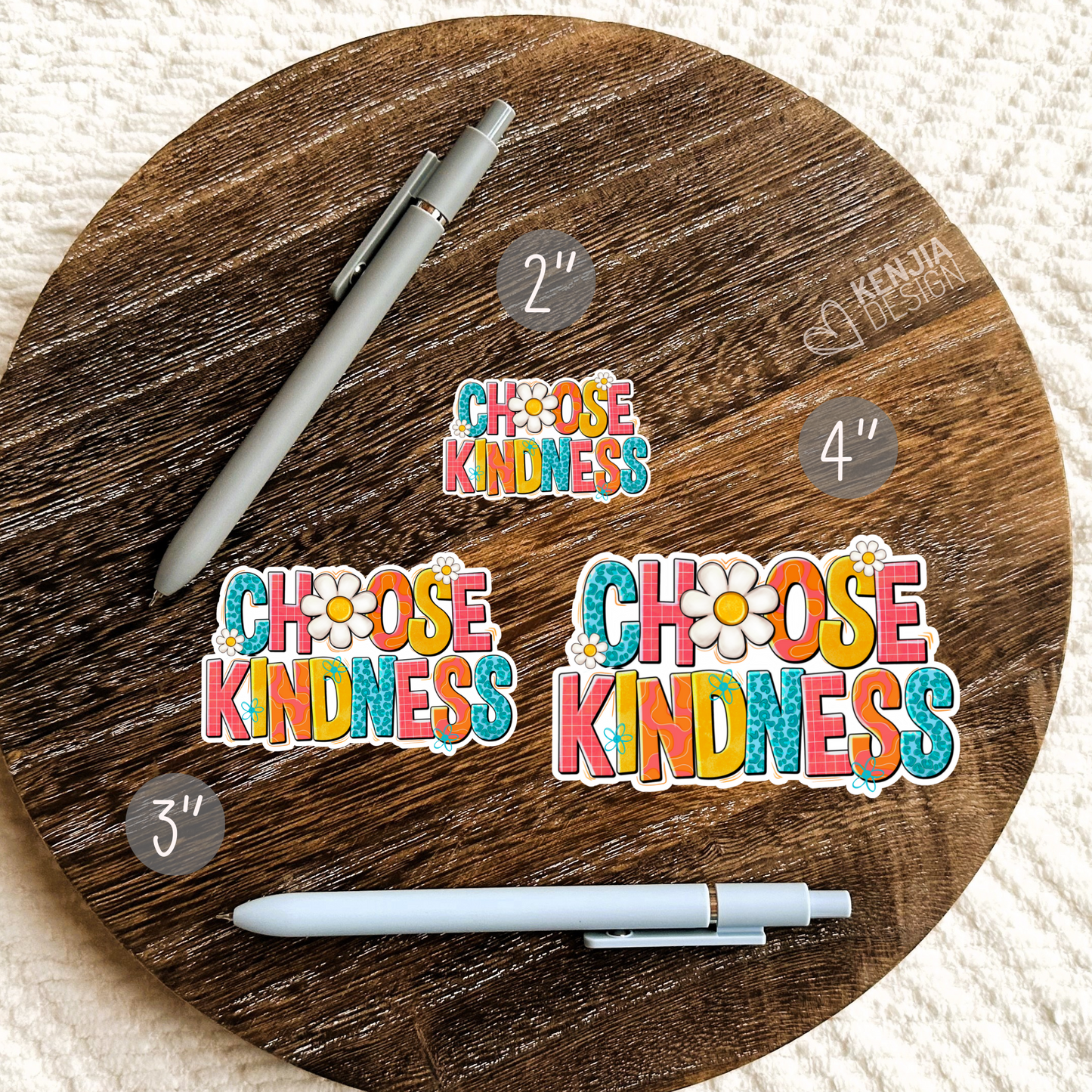 Choose Kindness Stickers & Magnets / Retro Teacher Positive