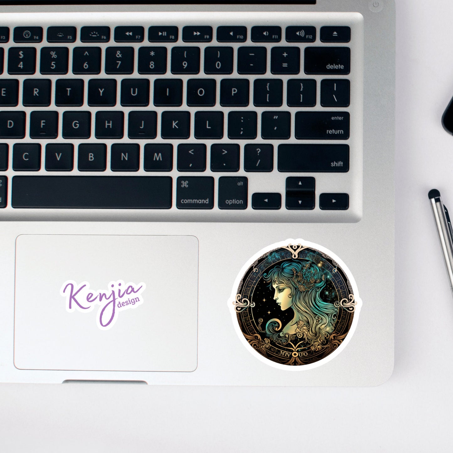 Virgo Sign Sticker | Magnet Waterproof Sticker | Kenjia Design